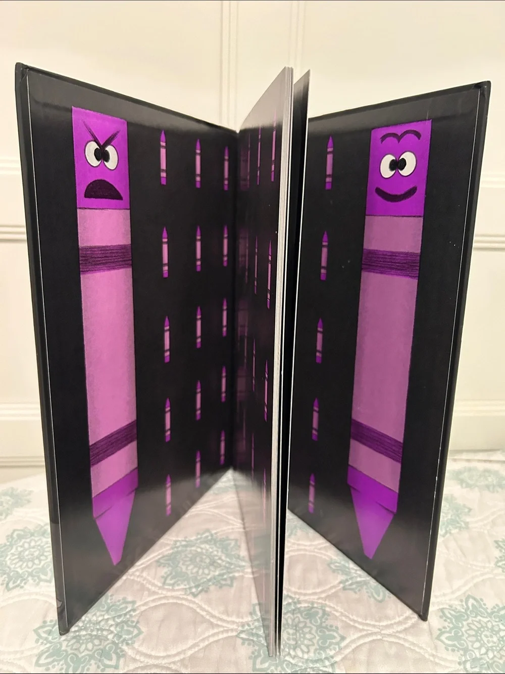 Creepy Crayon! Picture Book - Purple Edition